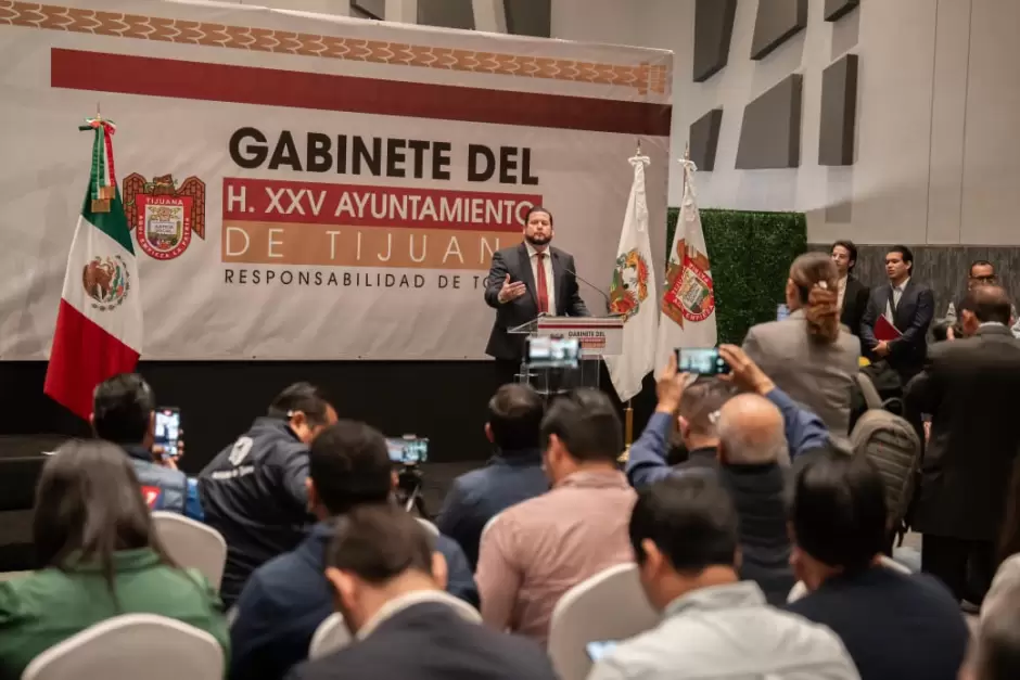 Ismael Burgueo presenta su Gabinete para el XXV Ayuntamiento de Tijuana