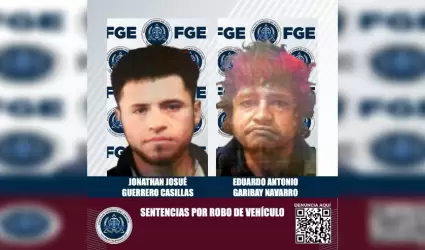 2 sentencias para responsables de robo de veh�culo