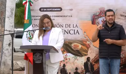 Conmemora Gobierno de Ensenada el 203 aniversario de la Consumacin de la Indepe