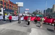 Continan manifestaciones en BC de trabajadores del poder judicial