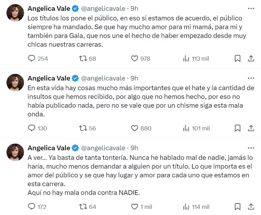 Declaraciones de Anglica Vale