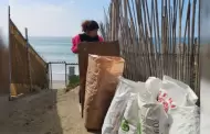 Ms 2 mil 200 kilos de basura recolectados en playa del programa Ensenada en Armona con el Mar