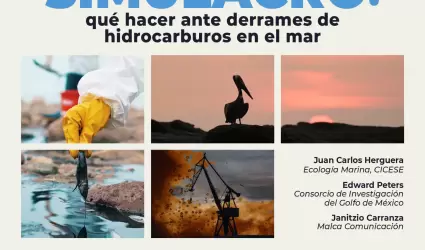 Simulacro: qu� hacer ante derrames de hidrocarburos en el mar