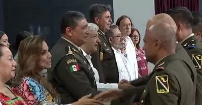 AMLO encabeza la ceremonia de cierre del Proyecto del Tren Maya