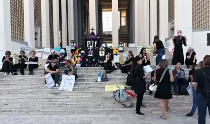 Manifestaci�n de trabajadores del Poder Judicial