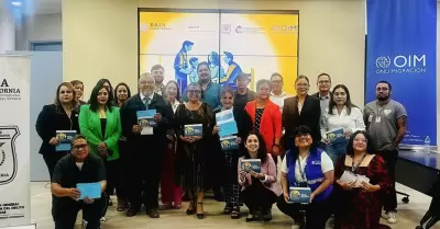 Gobierno de BC y OIM presentan Gu�a Simplificada para la Atenci�n a V�ctimas de 