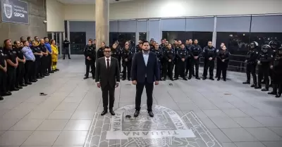 Realiza Ismael Burgue�o Ruiz primer pase de lista a elementos de la Polic�a Muni