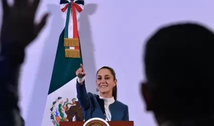 Claudia Sheinbaum Pardo, presidenta de M�xico.