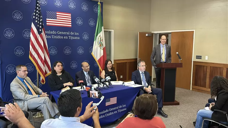 Consulado de EE.UU. en Tijuana adelantar� citas de visas del 2025