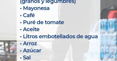 Centro de acopio en Ensenada en apoyo a los afectados por el hurac�n "John"