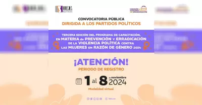 Aprueba IEEBC tercera edici�n del programa de capacitaci�n en materia de prevenc