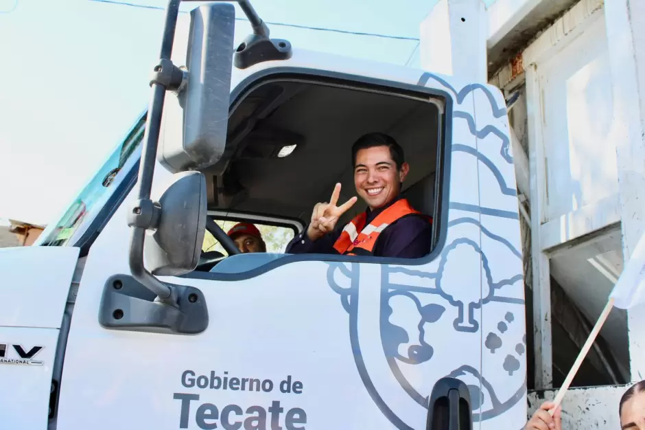 Activa Rom�n Cota caseta de vigilancia en nueva colonia Hind� de Tecate