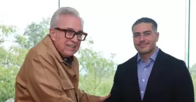 Gobernador de Sinaloa se re�ne con Garc�a Harfuch