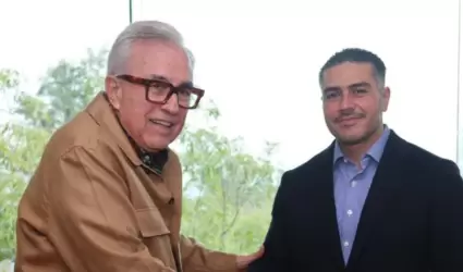 Gobernador de Sinaloa se re�ne con Garc�a Harfuch