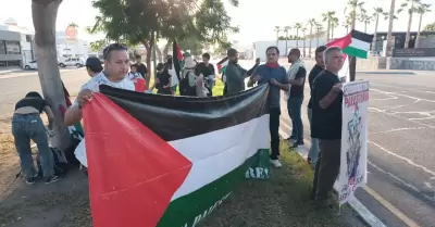 Manifestaci�n pro Palestina