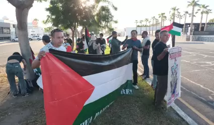 Manifestaci�n pro Palestina