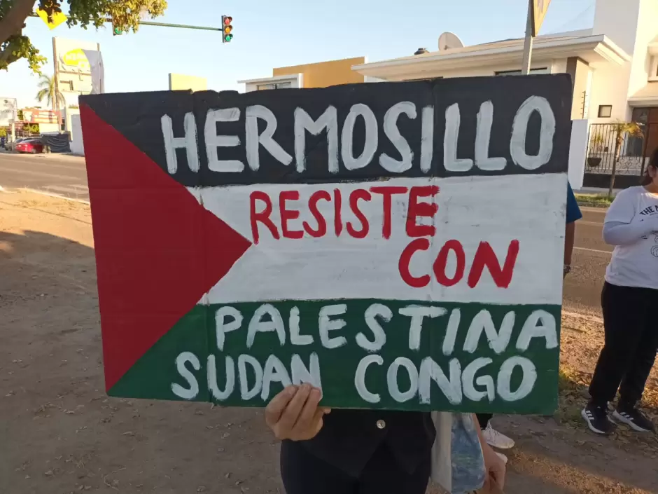 Manifestaci�n pro Palestina