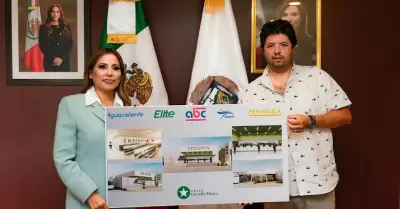 Anuncia alcaldesa Claudia Agat�n la rehabilitaci�n de la Central Camionera de En