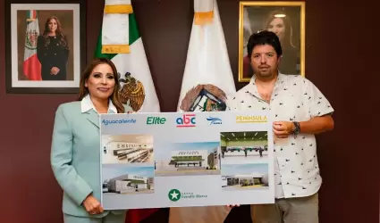 Anuncia alcaldesa Claudia Agat�n la rehabilitaci�n de la Central Camionera de En
