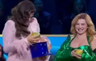 Mariana Echeverr�a olvida la pelea que tuvo con Briggitte Bozzo por un mango