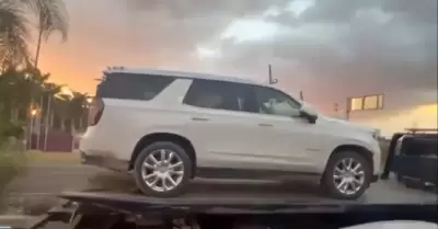 Camioneta despojada a alcaldesa de Mazatl�n