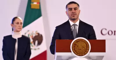 Omar Garc�a Harfuch presenta la estrategia nacional de seguridad