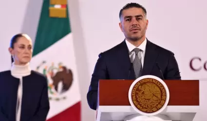 Omar Garc�a Harfuch presenta la estrategia nacional de seguridad