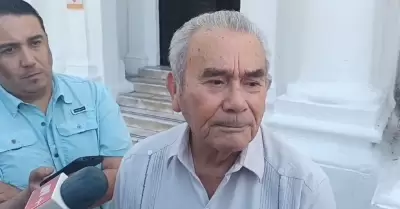 Rafael Acu�a Griego, presidente del Supremo Tribunal de Justicia del Estado de S