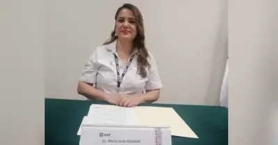 Mar�a Elizabeth Arregu�n Hern�ndez, subadministradora desconcentrada de servicio