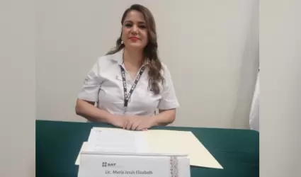 Mar�a Elizabeth Arregu�n Hern�ndez, subadministradora desconcentrada de servicio