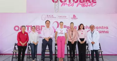 Reafirma gobernadora Marina del Pilar compromiso para prevenir c�ncer de mama en