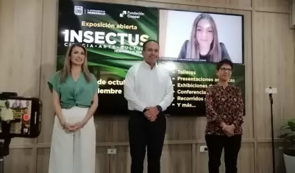 La exposici�n Insectus se llevar� a cabo del 13 de octubre al 10 de diciembre en