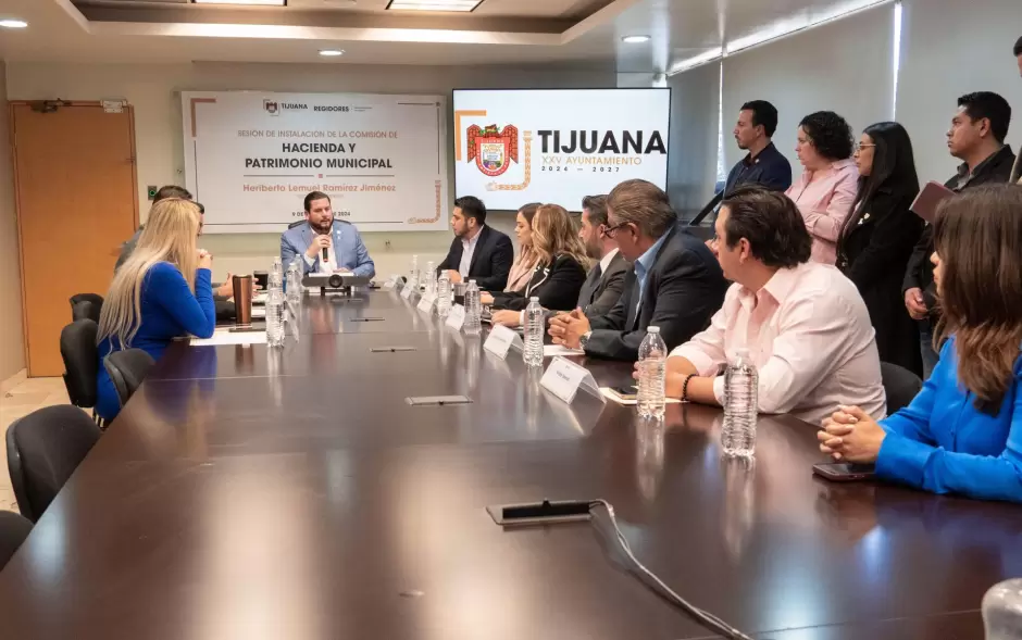 Comisi�n de Hacienda y Patrimonio Municipal del XXV Ayuntamiento de Tijuana