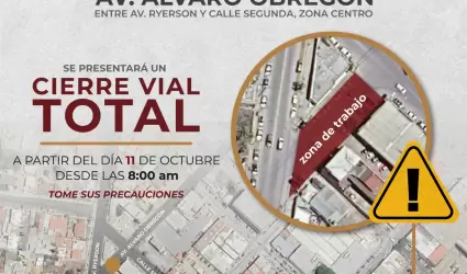 Rehabilitaci�n de la calle Obreg�n
