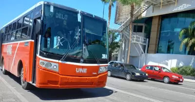 Cami�n del transporte p�blico en Hermosillo.