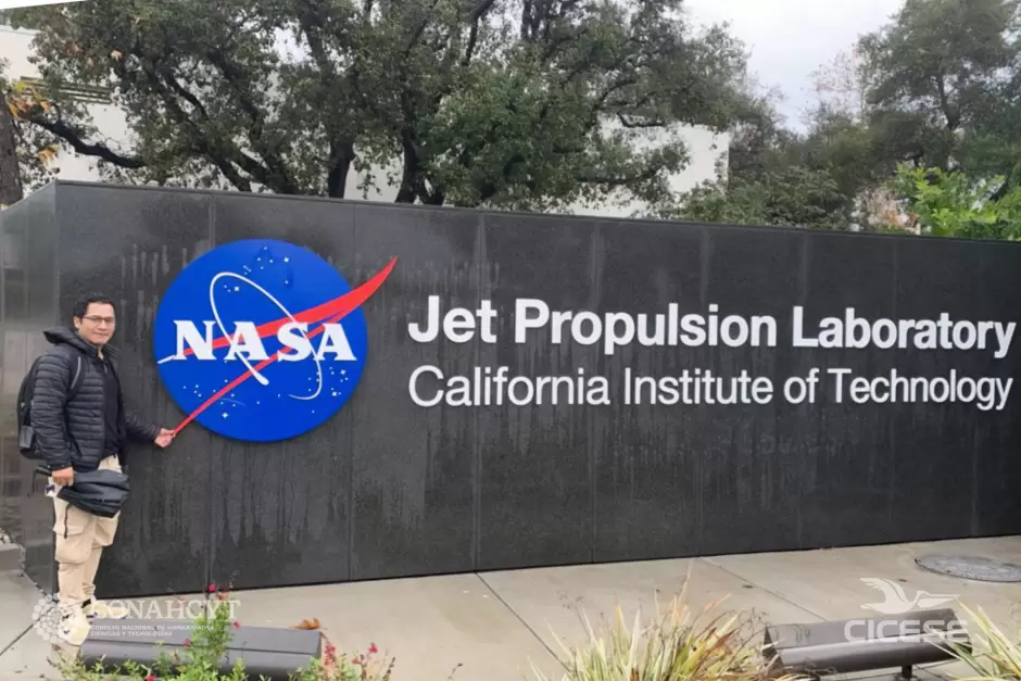 Estudiante del CICESE realiza estancia en centro de investigaci�n de la NASA