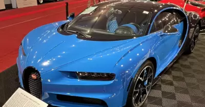 Bugatti Chiron 2018, perteneciente a "Canelo" �lvarez