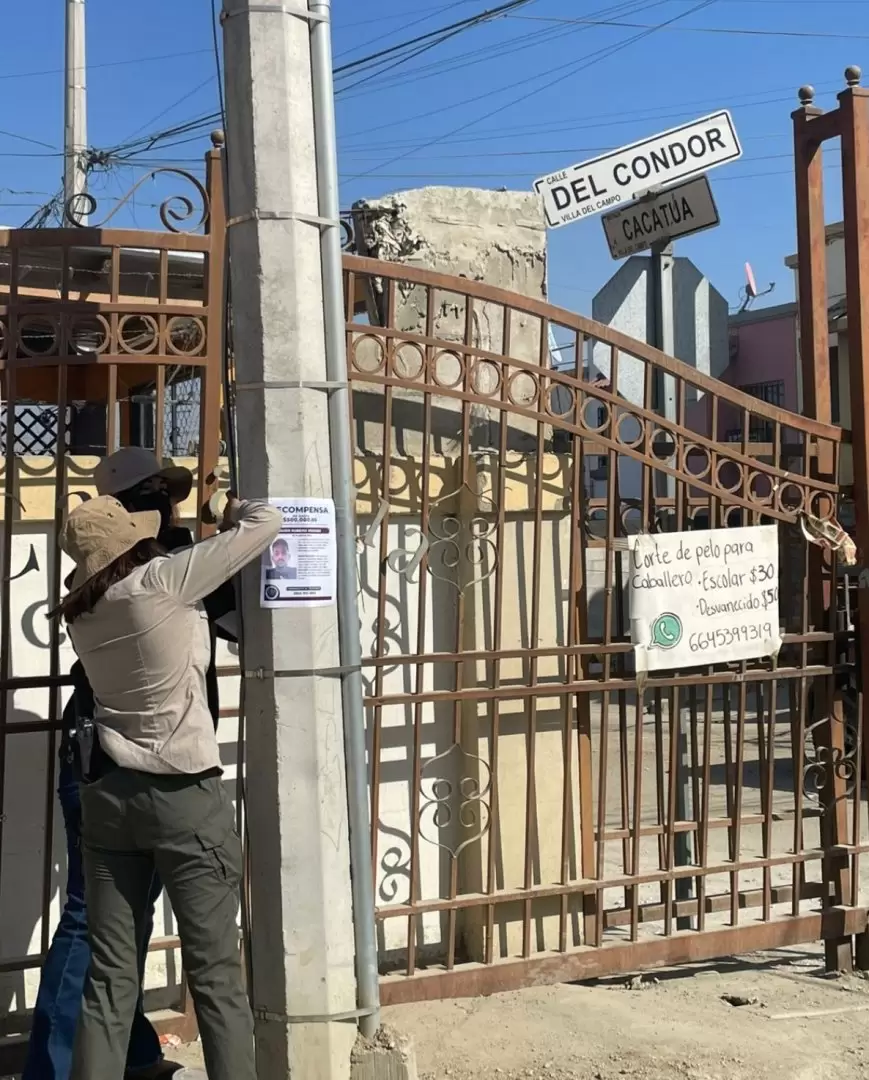 Brigadas de b�squeda individualizada y volanteo en Tijuana