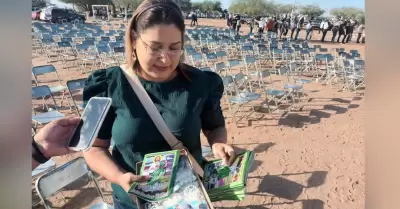 Miryam Trujillo decidi� ofrecer una manda en honor a San Judas Tadeo.