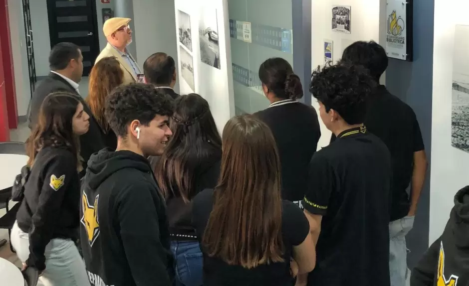 Exhibe Archivo Hist�rico fotograf�as sobre la construcci�n del ex hotel Riviera en Biblioteca Cetys Universidad