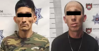 Dos generadores de violencia son capturados por la polic�a municipal