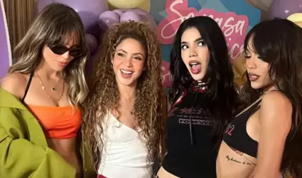 Shakira organiz� una noche entre amigas