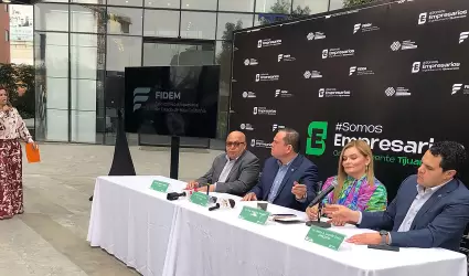 Presentan campa�a "Somos empresarios. Orgullosamente Tijuanenses"