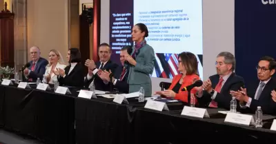 Cumbre "Di�logo CEO M�xico-Estados Unidos", encabezada por Claudia Sheinbaum
