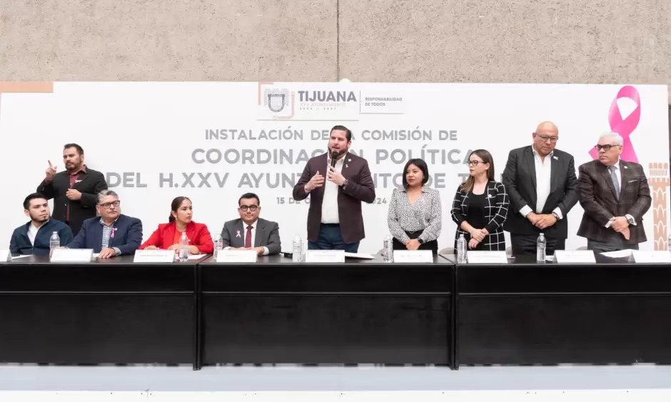 Instalan Comisi�n de Coordinaci�n Pol�tica