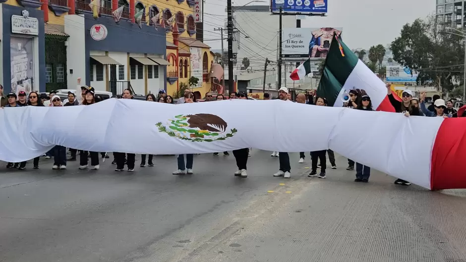 Poder Judicial Federal bloque� el bulevar Cuauht�moc Sur