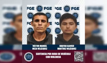 Dos sujetos por robo de veh�culo con violencia