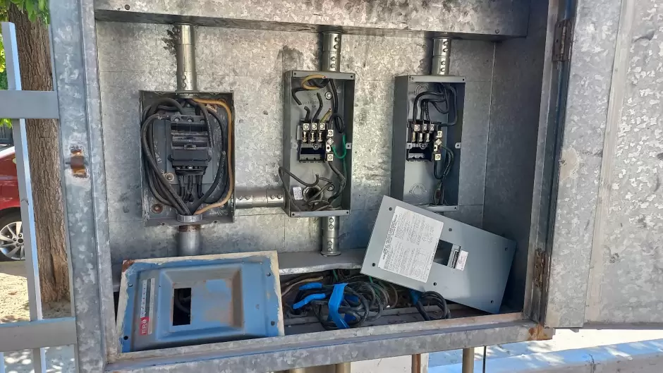 Vandalizan instalaciones el�ctricas en primaria Ignacia Fimbres
