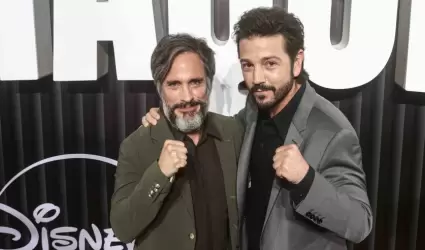 Gael Garc�a Bernal y Diego Luna protagonizan "La M�quina", una serie de Disney+.