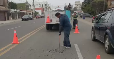 Rehabilitaci�n de alcantarillado sanitario en Playas de Tijuana